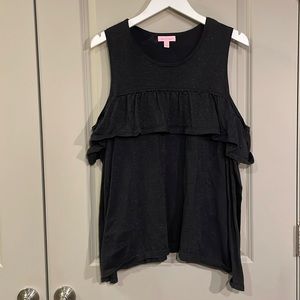 Lilly Pulitzer XL Open Shoulder Blouse